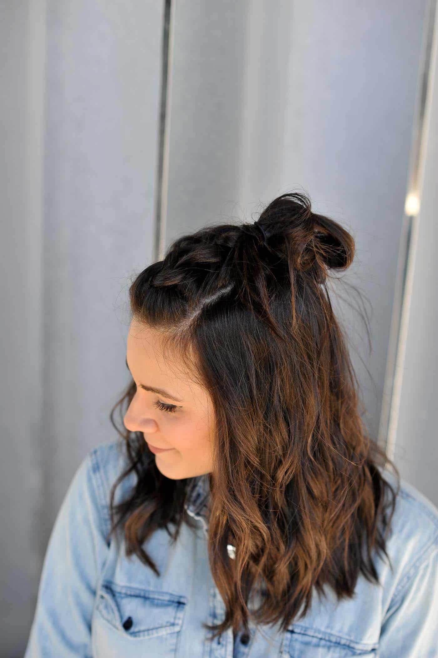 Half-Up Rosette Combo | Homecoming Hairstyles - Cute Girls Hairstyles